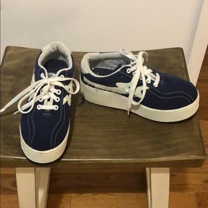 vintage platform sneakers